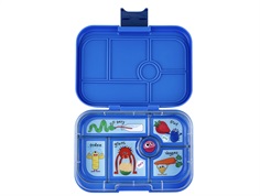 Yumbox surf blue/funny monsters tray 6-sections lunchbox Original